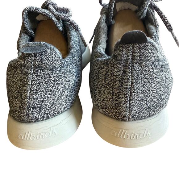 Allbirds Wool Runners SZ 9 Gray Merino Wool Sustainable Walking Casual Comfort - Picture 4 of 10